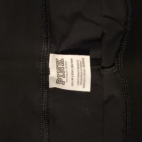 PINK Black Leggings - Picture 5 of 7